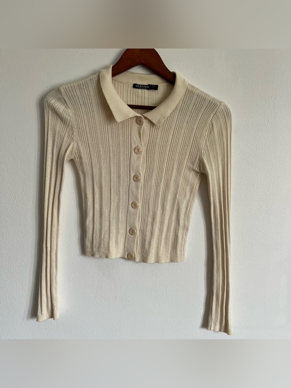 Nasty Gal Ribbed Crop Top